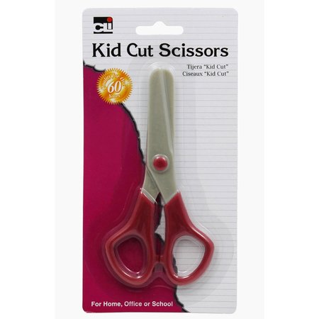 Charles Leonard Kid Cut Plastic Scissors in Assorted Colors, 24PK 80500